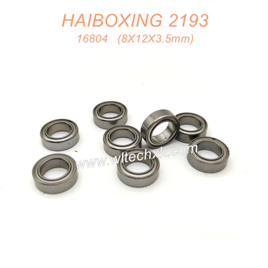 16804 Ball Bearings (8X12X3.5mm) Parts For HAIBOXING 2193 Drift RC Car