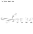 CROSSRC EMO X4 Parts Ceiling Spotlight CS-97401276