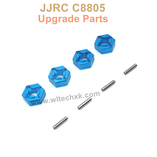 17-JJRC C8805 Upgrade Parts Metal Wheel Hex Blue