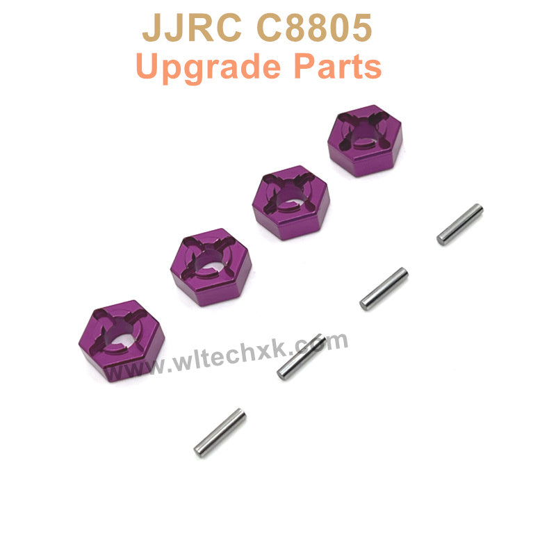 17-JJRC C8805 Upgrade Parts Metal Wheel Hex Purple
