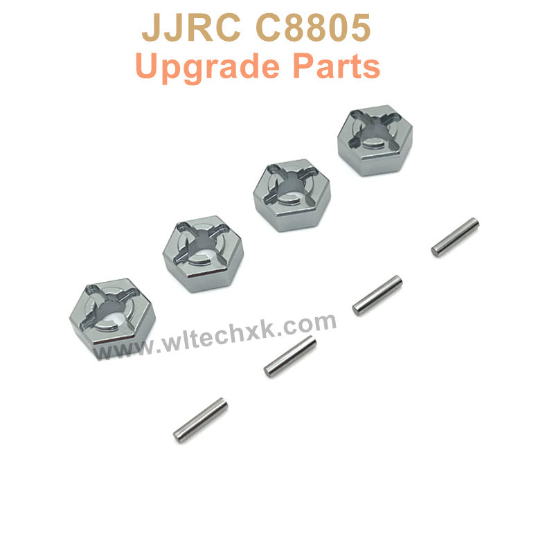 17-JJRC C8805 Upgrade Parts Metal Wheel Hex Titanium