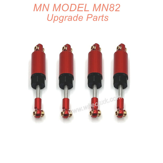 17-MN MODEL D90 D91 D96 99S MN82 LC79 MN78 C14 C24 Upgrade Parts Oil Shock Red-1