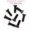 WLTOYS 144010 RC Car Original Parts 1723 Phillips Countersunk Screws M3X10KM