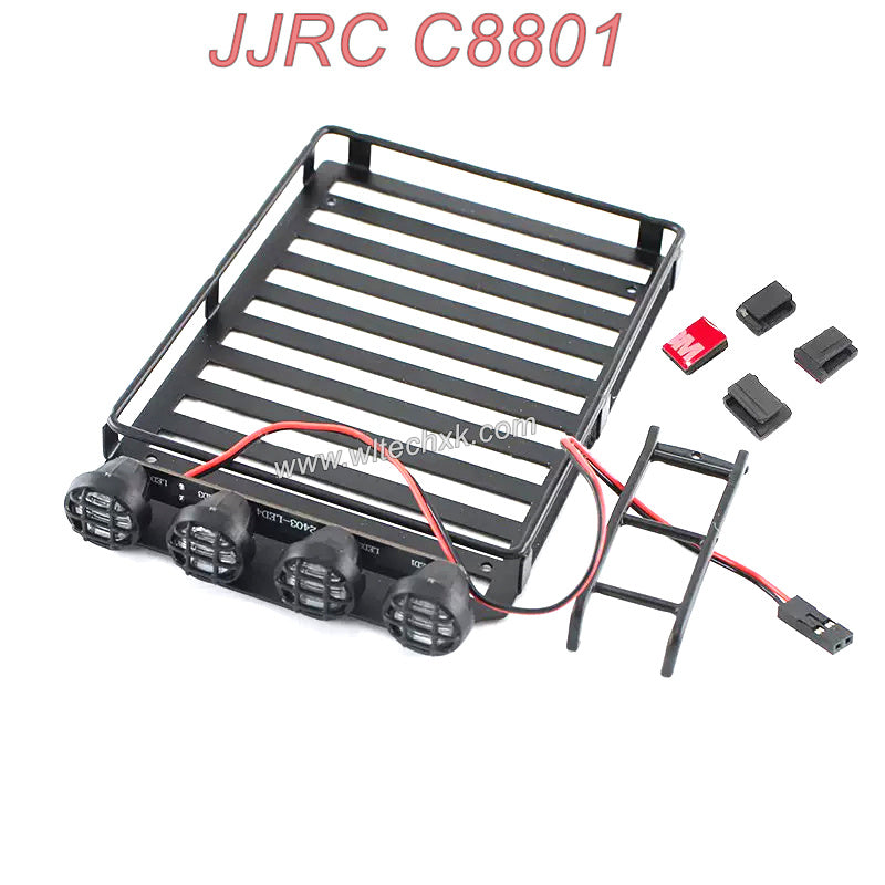 JJRC C8801 Original Parts Dark Blue Luggage Rack + Self-adhesive Buckle [Requires Assembly]