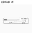 CROSSRC XT4 Parts Shock Absorber Connecting Rod CS-97400849-2