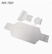 MJX Hyper Go 7303 RC CAR Parts Front and Rear Guard Plates+Bottom Guard-2