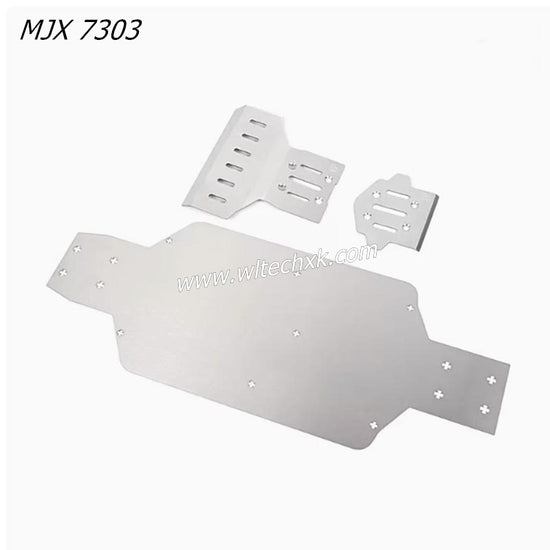 MJX Hyper Go 7303 RC CAR Parts Front and Rear Guard Plates+Bottom Guard-2