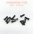 18051 Pan Head Tapping Screws PBHO 2.3X7mm Parts For HAIBOXING 2193 Drift RC Car