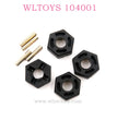 WLTOYS 104001 RC Car Original parts 1871 Hexagon Wheel Seat