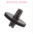 WLTOYS 104001 RC Car Original parts 1874 Spure Gear 3
