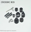CROSSRC BC8 Parts Second Gear Transmission Gearbox Metal Gear Fork Kit CS-97400287-1