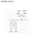 CROSSRC EMO X2 Parts Beam Lining CS-97401237