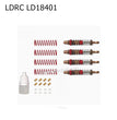LDRC LD18401 RC CAR Original Parts Metal Hydraulic Shock Absorber(With oil)