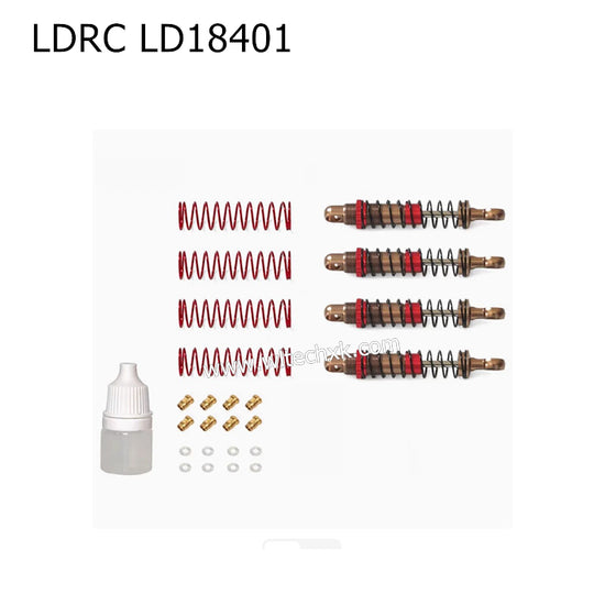 LDRC LD18401 RC CAR Original Parts Metal Hydraulic Shock Absorber(With oil)