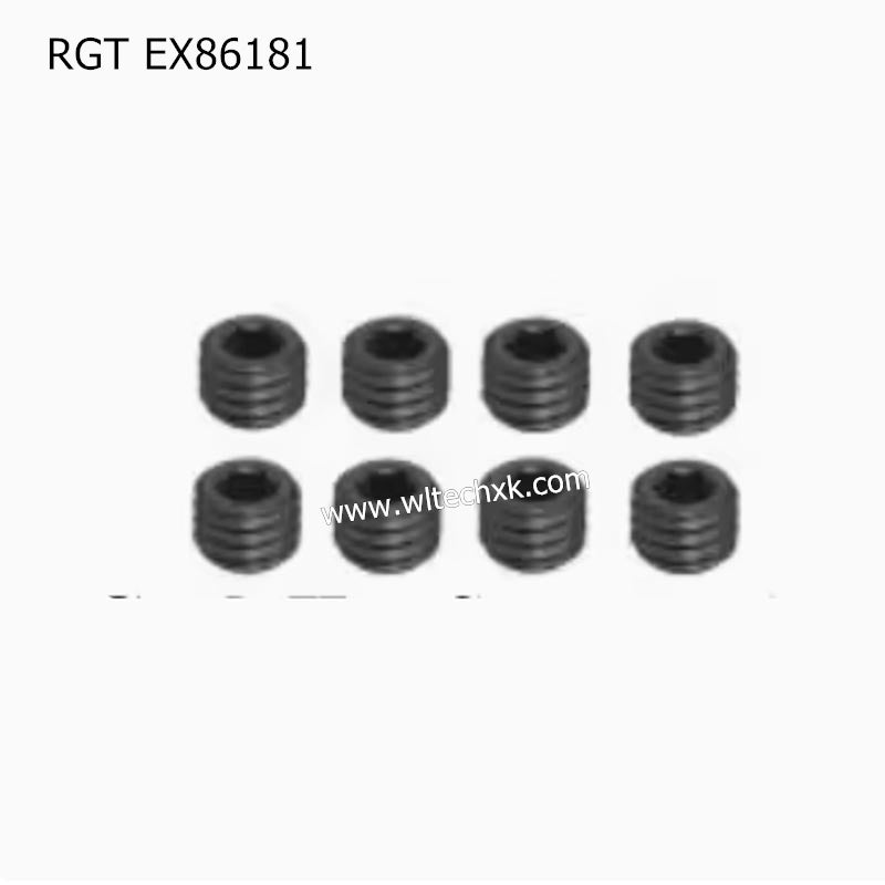RGT EX86181 Original Parts Headless Hexagon Socket Screw M3