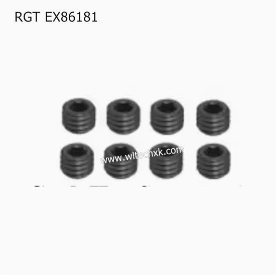 RGT EX86181 Original Parts Headless Hexagon Socket Screw M3