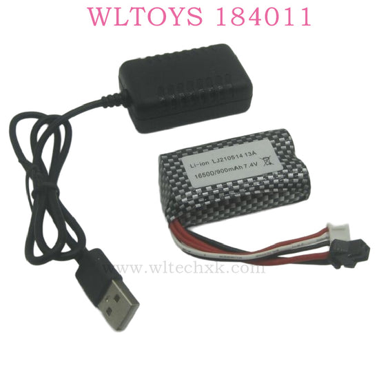 WLTOYS 184011 Parts 1986 Battery and USB Charger Original parts