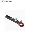 CROSSRC AT6 Parts Metal Trailer Hook Ball Head + U Buckle Rescue Hook RED