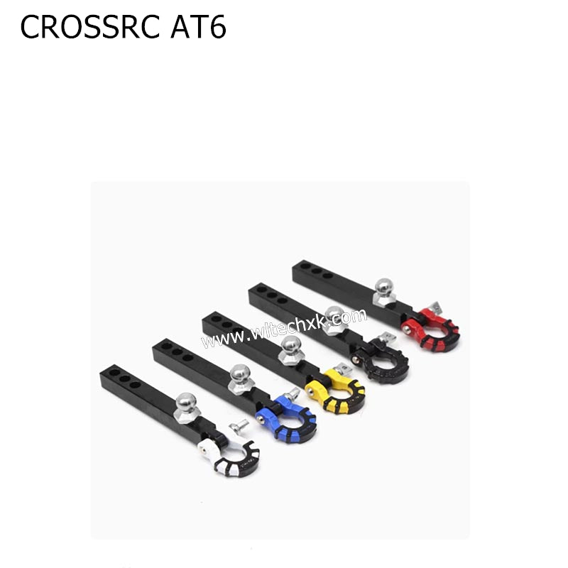 CROSSRC AT6 Parts Metal Trailer Hook Ball Head + U Buckle Rescue Hook-5