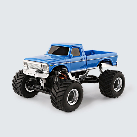  JIABAILE 3601+3602 1/36 mini Scale Remote Control Climbing Car BLUE-1
