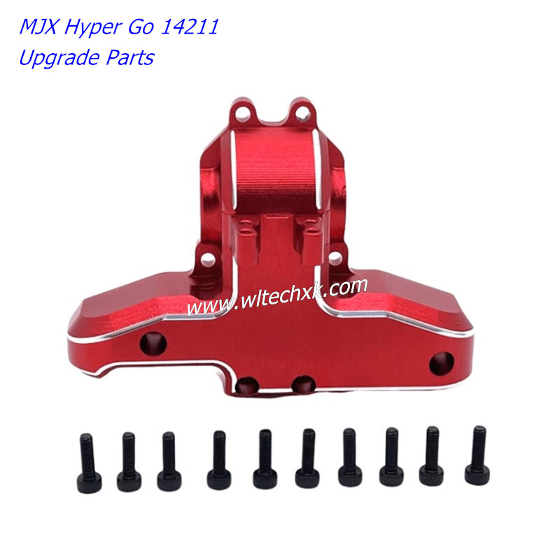 MJX Hyper Go 14211 Upgrade Parts Rear Gearbox Cover  RED