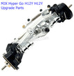 MJX Hyper Go H12Y H12Y+ Upgrade Parts Front Axle Assembly SILVER
