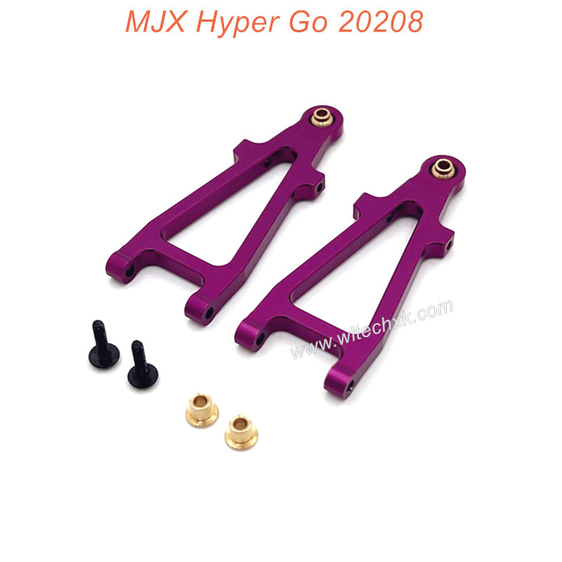 2-MJX Hyper Go 20208 parts metal upgrade front lower arm-5