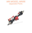 2-MNMODEL-MN98-D98-Upgrade-Parts-Metal-Front-Axle-Assembly-Red-2