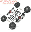 2-MN MODEL MN82 LC79 MN78 RC CAR  Upgrade Metal Kits Black