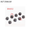 RGT EX86100 RC CAR Parts M4 locknut 8pcs
