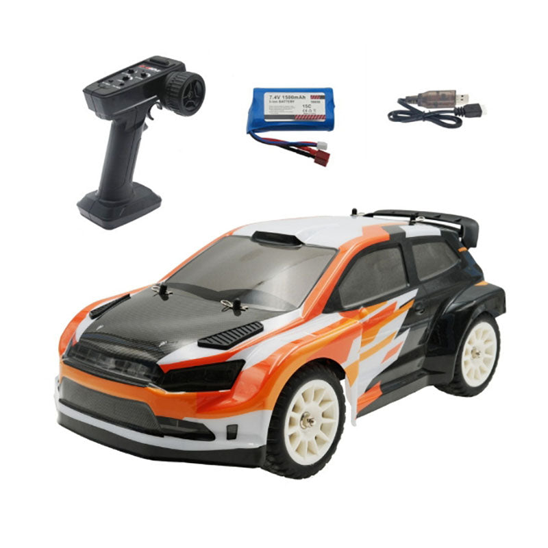 SANYAO SY SY1203 1:12 Full Scale Gyro 4WD Drift Rally CAR Orange-3