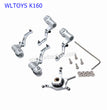 WLTOYS K160 RC Helicopter Upgrade Parts Crosshead Propeller Holder SILVER
