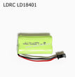 LDRC LD18401 RC CAR Original Parts 7.4V 1200mAh SM2P Lithium Battery