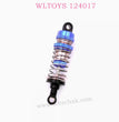 WLTOYS 124017 RC Car Front Shocks Blue