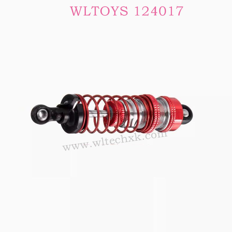 WLTOYS 124017 RC Car Rear Shocks Red