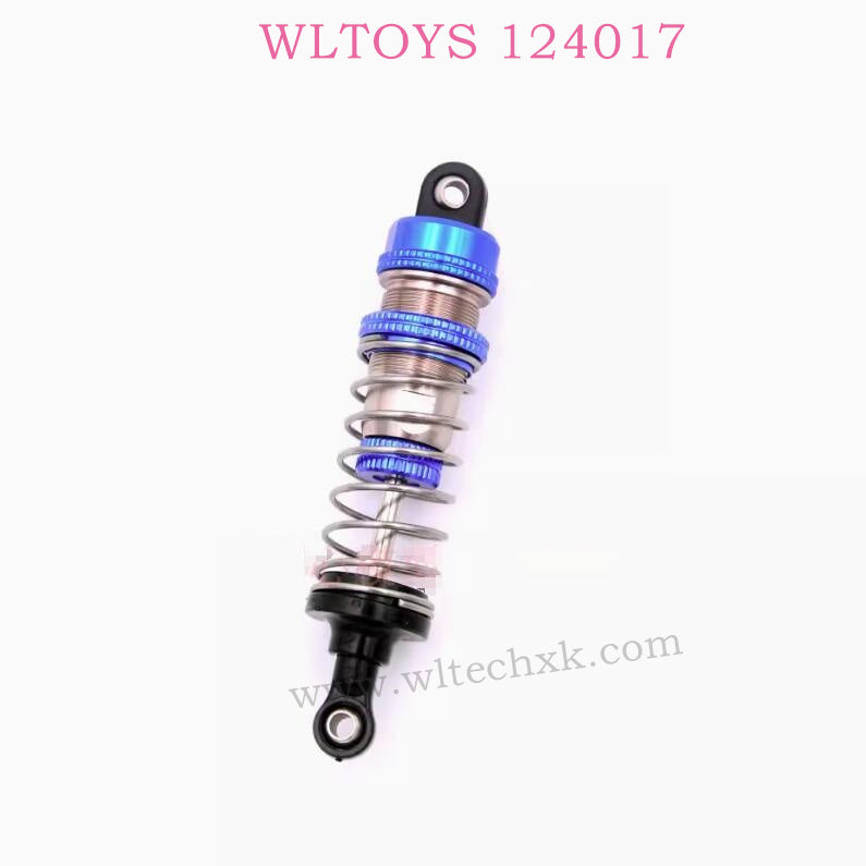 WLTOYS 124017 RC Car Rear Shocks blue