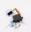 WLTOYS 284131 1/28 RC Car Upgrade Parts servo with metal Gear metal Arm With DuPont plug