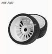 MJX Hyper Go 7303 RC CAR Parts One Set of Tires (New Without Glue)-4