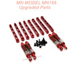 21-MN-Model-MN168-Upgrade-Metal-Shock-Chassis-Fixing-Rod-Red(1)