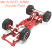 21-MN MODEL MN82 LC79 Upgrade Parts Rear axle retaining spring plate-3