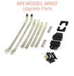 21-MN MODEL MN82 LC79 Upgrade Parts Rear axle retaining spring plate and fixing Seat Black