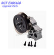 RGT EX86100 Upgrade Parts Full Metal Gearbox Assembly Gray 1Set-1
