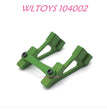 WLTOYS 104002 Tail Support Frame Upgrade 1/10 brushless 4WD Brushless 60km/h RC Car green