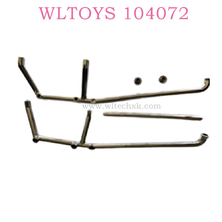 WLTOYS 104072 RC Car Original part 2108 Skeleton group