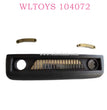 WLTOYS 104072 RC Car Original part 2109 Front Big LED Frame