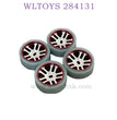 WLTOYS 284131 1/28 RC Car Upgrade Parts Luminous tyre installation