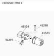 CROSSRC EMO X Parts Transmission Shaft Metal Parts CS-97401262