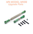 22-MN-MODEL-MN96-Upgrades-Parts-Steering-and-Servo-Connect-Rods-Green
