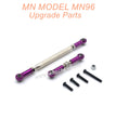 22-MN-MODEL-MN96-Upgrades-Parts-Steering-and-Servo-Connect-Rods-Purple