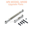 22-MN-MODEL-MN96-Upgrades-Parts-Steering-and-Servo-Connect-Rods-Silver